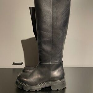 Vagabond Black Over the Knee Boots